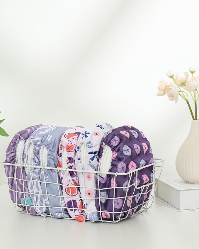 ALVABABY Baby Cloth Diaper 6 Pack - Image 9