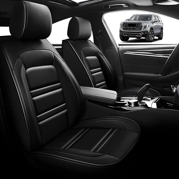 Seat Cover for gmc Yukon 2000-2025 | Car Seat Covers Front Seats, Waterproof - Image 2