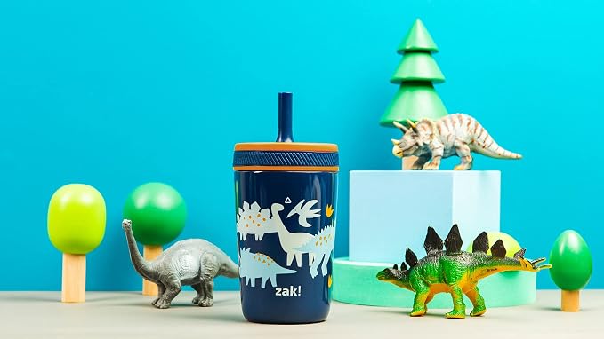 Zak Designs Kelso Toddler Cups For Travel or At Home, 12oz Vacuum Insulated - Image 11
