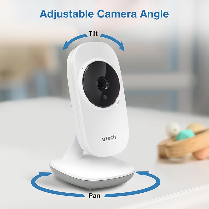 VTech VM819-2 Baby Monitor, 2.8” Screen, 2 Cameras, 1000ft Range, Night Vision - Image 5