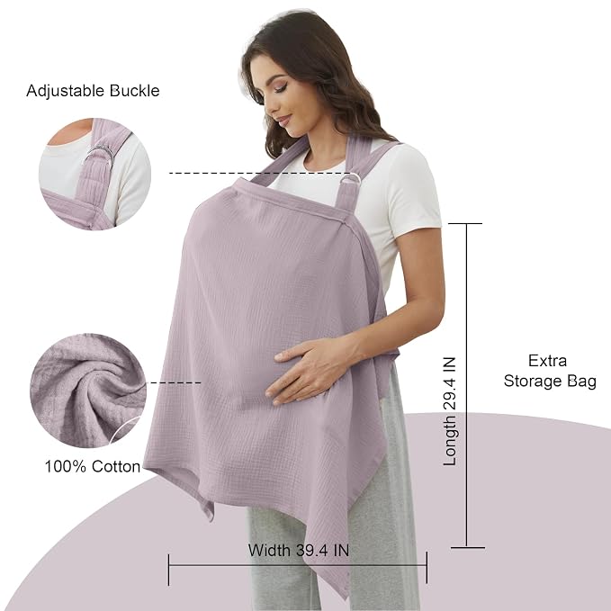Nursing Cover for Baby Breastfeeding - Image 4