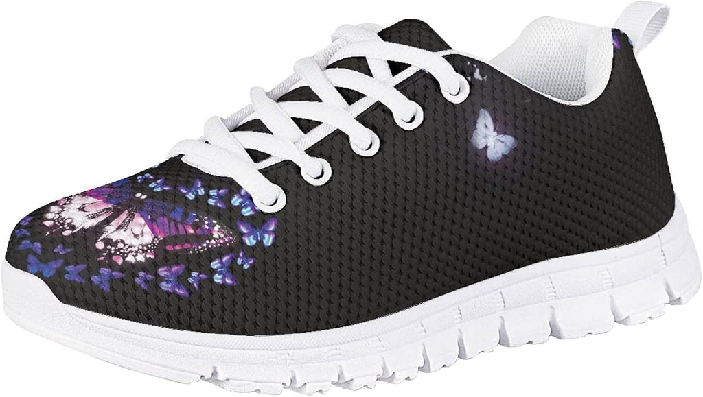 MARSVOVO First Shoes for Walking Boy Girl Athletic Lightweight Flexible Lace-up - Image 3