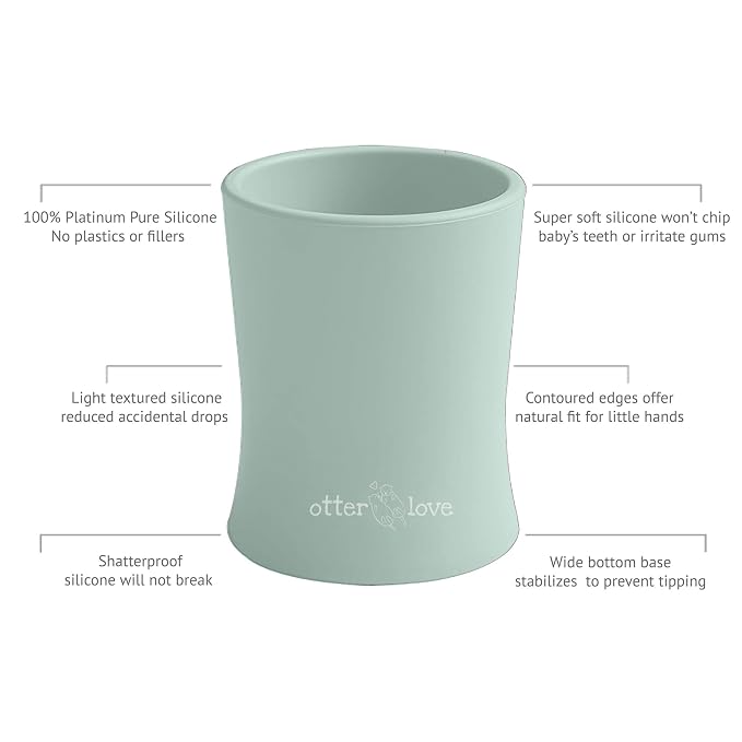 otterlove Silicone Baby & Toddler Training Cup - Image 3