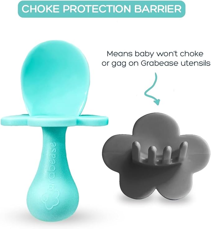Grabease Silicone Baby Feeding Utensil Set - Image 4