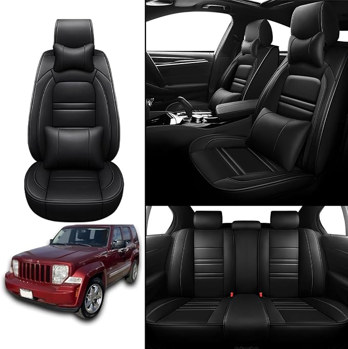 Car Seat Covers for JP Liberty 2002-2012 | 5-Seats Seat Covers, Waterproof Seat - Image 2
