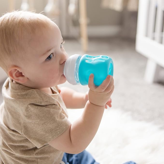 Olababy Silicone Sleeve for Avent Natural Glass Baby Bottles - Image 5