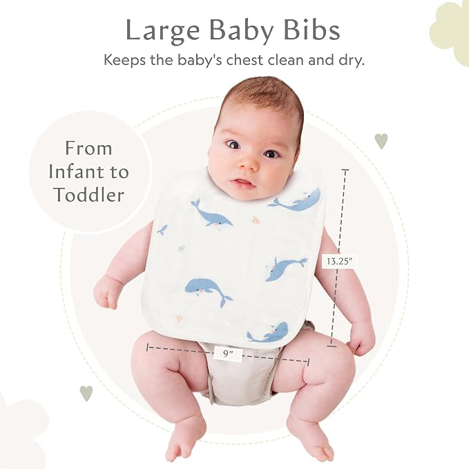 Bamboo Little Baby Bibs - Image 2