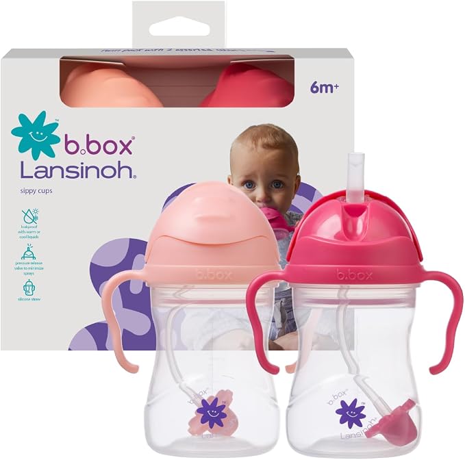 b.box + Lansinoh Weighted Straw Sippy Cup - Image 2