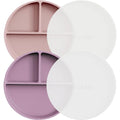 Moonkie Suction Plates for Baby | 100% Silicone BPA-Free Baby Plates by Moonkie