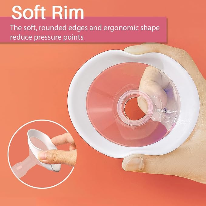 PumpMom-us 19mm and 21mm Oval Flanges Breast Shield Compatible - Image 4