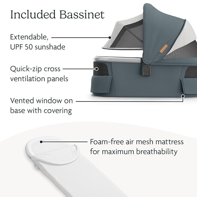 UPPAbaby Vista V3 Stroller + Bassinet V3 - Image 5
