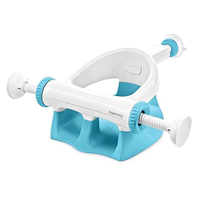 Ingenuity My Bath Seat for Sit-Up Baby Bathing, Sure & Secure Suction Cups by Ingenuity