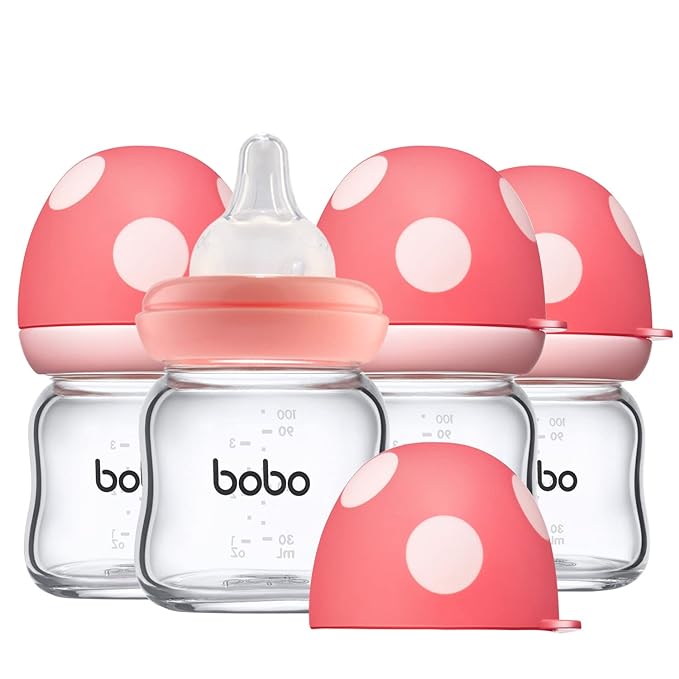 YOHKOH Natural Glass Baby Bottle by Home