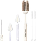 5-in-1 Baby Bottle Brush Kit, Silicone Bottle Brush by CAREBABYMORE