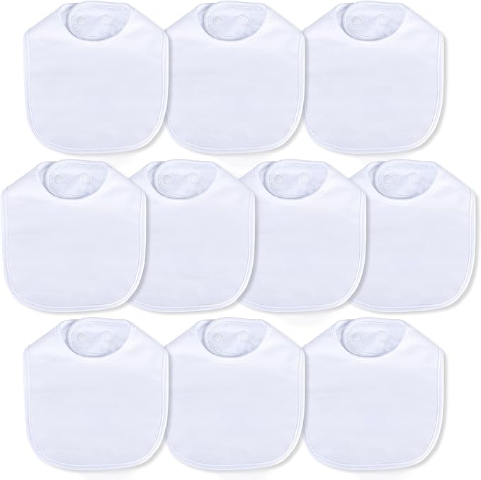 Hakochia Waterproof Baby Bibs Organic Cotton Super Soft and Absorbent by Hakochia