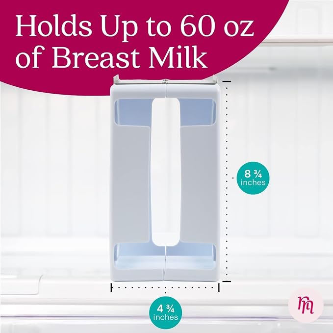 Nurse & Nourish Breast Milk Storage Tower & Freezer Organizer Bin - Image 4