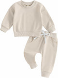 Tiaham Baby Boy Clothes Girl Outfits Fashion Sweatshirt Sweat Pant Kids Toddler by Tiacham