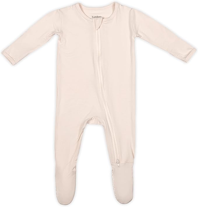 Bamboo Little Soft Baby Footie Pajamas, Baby Clothes, Newborn Sleepers by BambooLittle