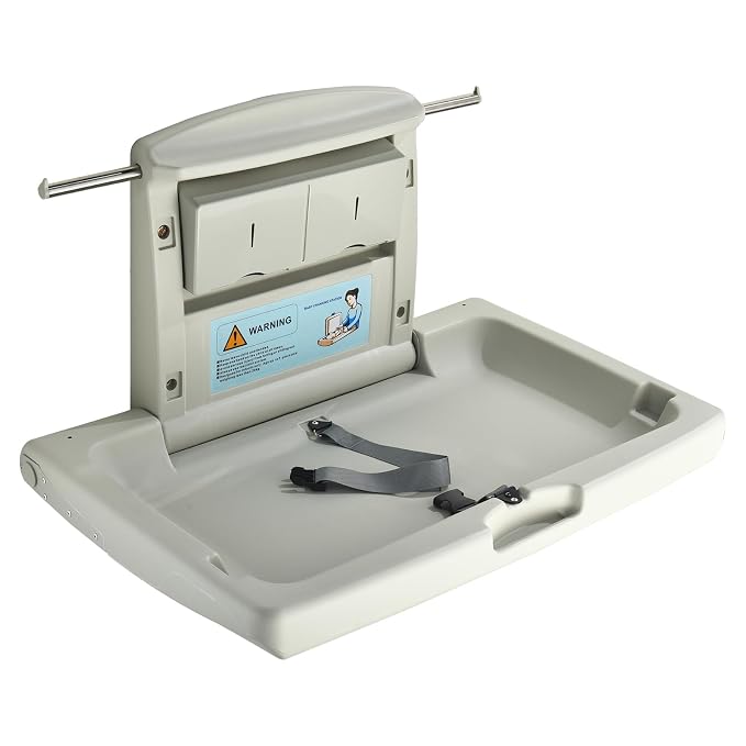 Fold-Down Baby Changing Station by BODQEMR