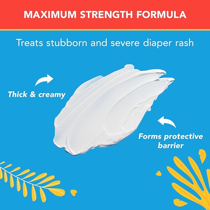 Triple Paste 3X Max Diaper Rash Ointment, Maximum Strength Zinc Oxide Ointment - Image 5