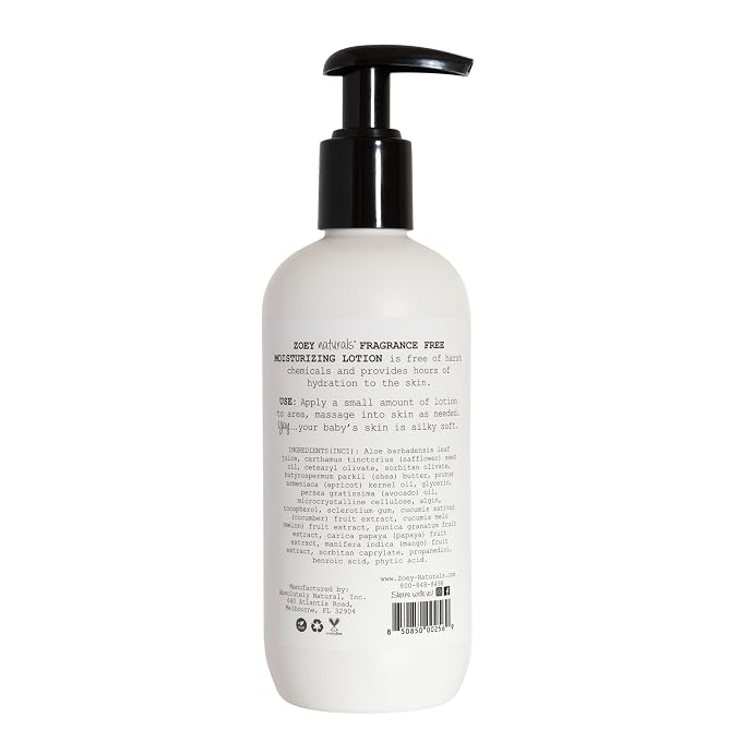 Absolutely Natural Zoey Naturals Fragrance-Free Baby & Toddler Lotion – - Image 3
