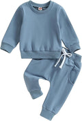 Tiaham Baby Boy Clothes Girl Outfits Fashion Sweatshirt Sweat Pant Kids Toddler by Tiacham