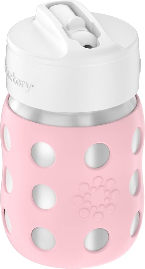 Lifefactory 8-Ounce Stainless-Steel Vacuum-Insulated Wide-Neck Baby Bottle - Image 3