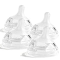 Silicone Bottle Nipples for Natural Baby Bottle, Medium Flow, 3+ Months by Aynmer