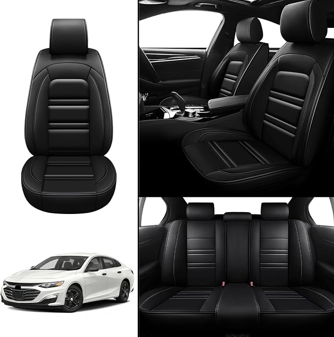 Seat Covers for Malibu 2004-2025 | 5-Seats Leather Seat Covers - Image 2