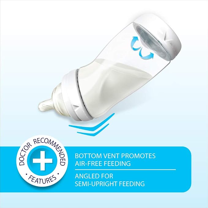 Playtex Baby VentAire Bottle, Helps Prevent Colic and Reflux, 6 Ounce Bottles - Image 6