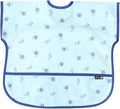 Short Sleeve Waterproof Bib for Toddlers – Feeding Apron for Mealtime, by Plie