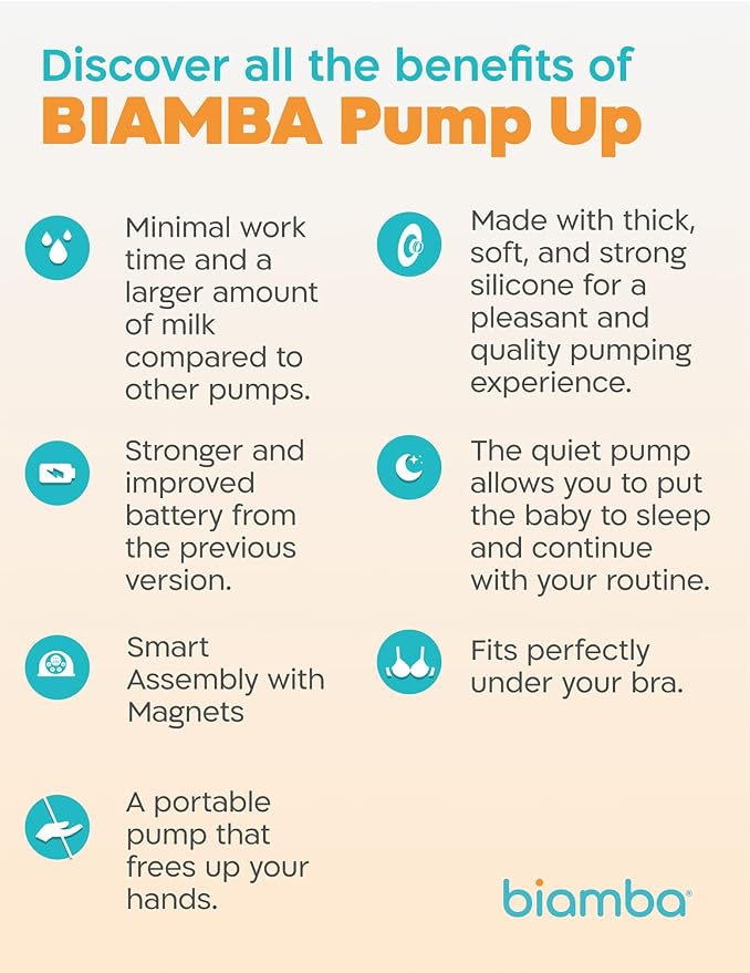 Pump Up Portable Breast Pump Hands Free - Image 7