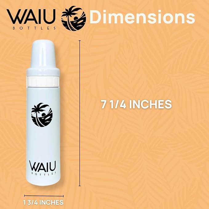 Waiu Insulated Stainless Steel Baby Bottle BPA-Free | Keeps Drinks Hot - Image 5