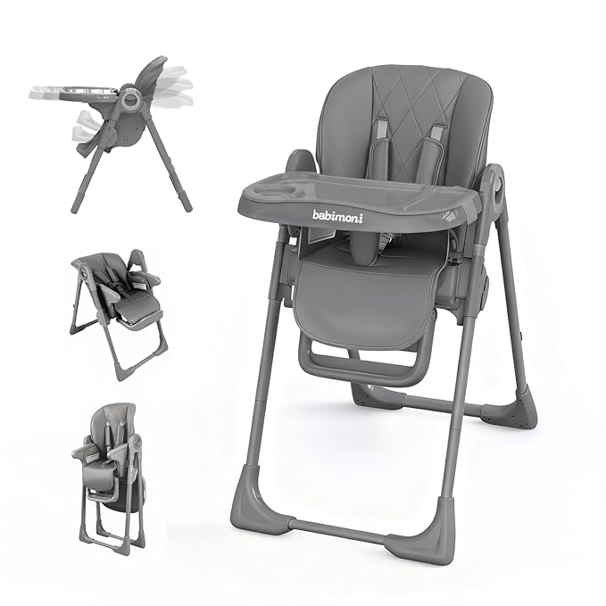 4 in 1 High Chairs for Babies and Toddlers, Foldable Baby High Chairs, Feeding by babimoni