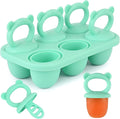 Sakolla Baby Popsicle Molds Mini 6-Cavity Silicone Ice Pop Mold by Sakolla