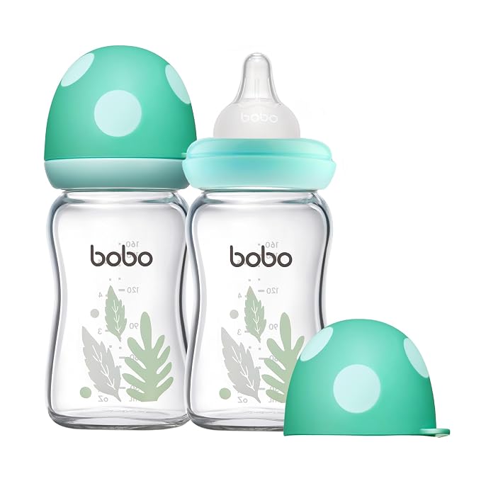 YOHKOH Natural Glass Baby Bottle by Home