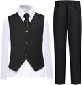 Boys Vest Set Formal Dress Suits Wedding Outfit Dresswear by Lycody