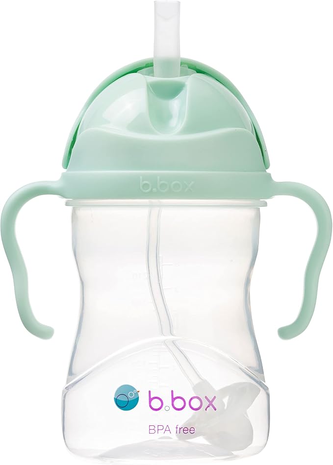 b.box Sippy Cup with Weighted Straw. Drink from any Angle, Leak Proof, Spill by bbox