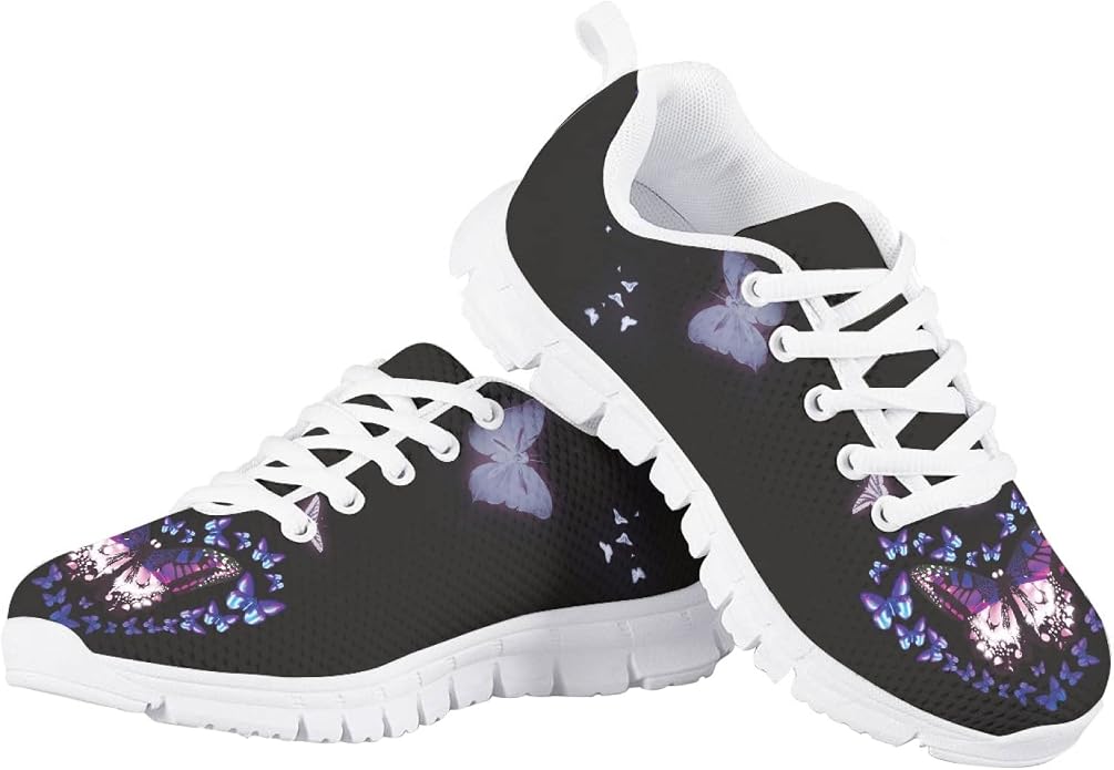 MARSVOVO First Shoes for Walking Boy Girl Athletic Lightweight Flexible Lace-up - Image 2