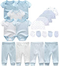 Chamie Newborn Baby Cute Design Bodysuit Short Sleeve One-Piece Baby Clothes by Chamie