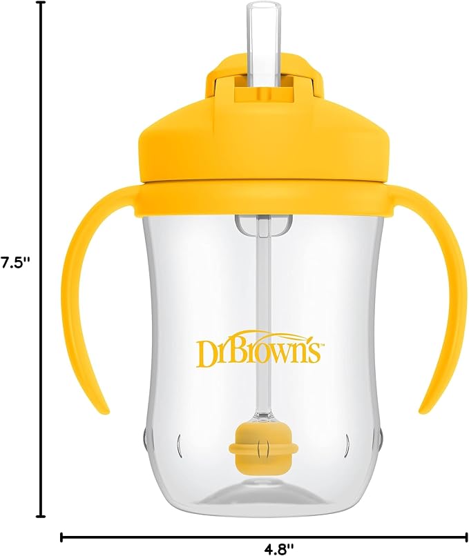 Dr. Brown's Milestones Baby's First Straw Cup, Training Cup - Image 16