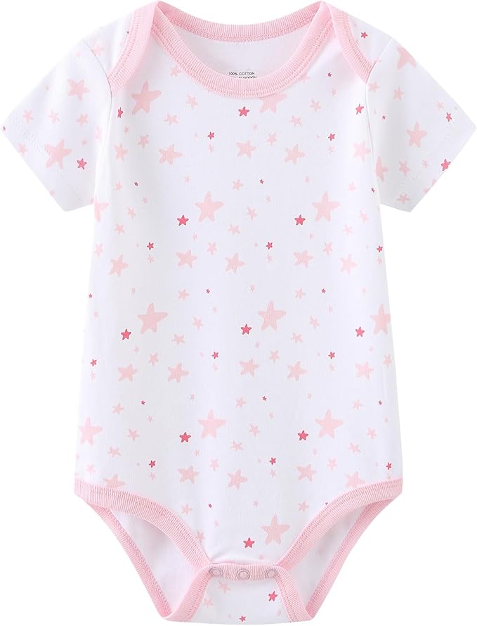 Baby Bodysuit and Pant Set 10-pcs Cotton Soft Newborn Boy Girl Clothes Outfits - Image 5