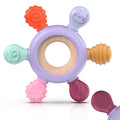 akolik Teething Toys for Babies, Baby Teethers Toy Teething Ring Silicone by Unknown