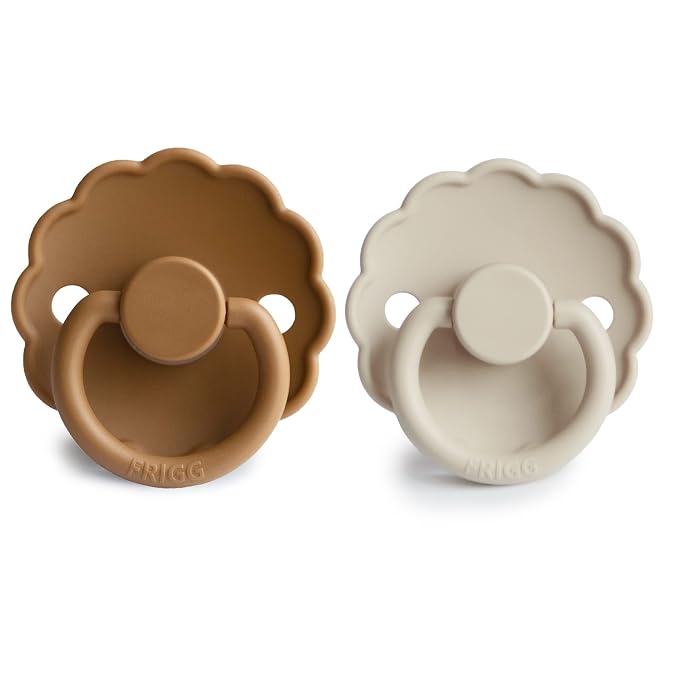 FRIGG Daisy SilkySoft Silicone Baby Pacifier | Made in Denmark | BPA-Free - Image 2