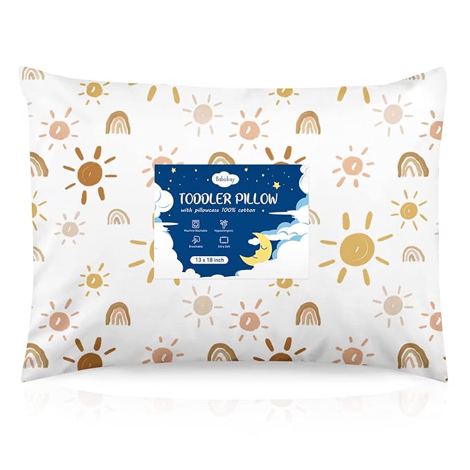Toddler Pillow, 13X18 Toddler Pillows by Babebay