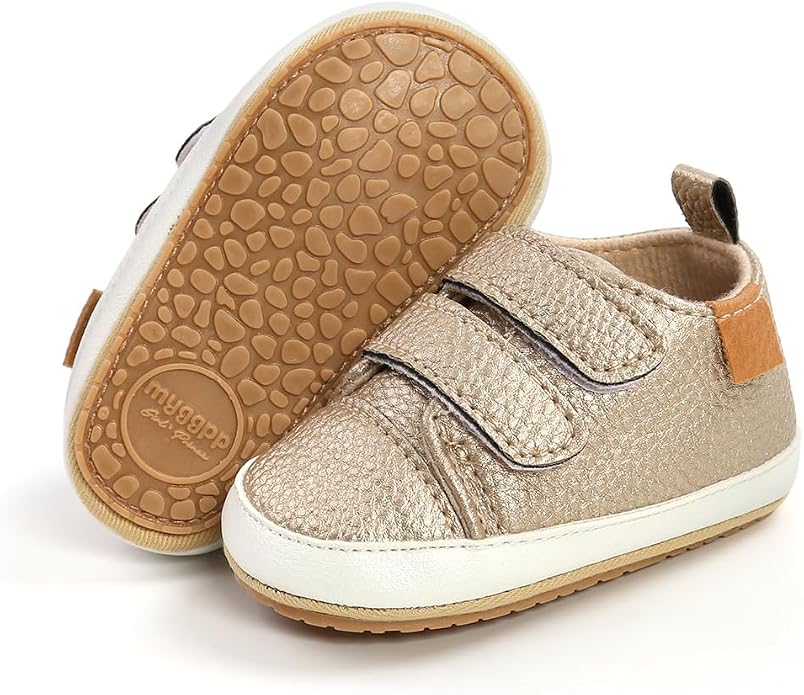 Clowora Baby Boys Girls Shoes Non-Slip Rubber Sole Sneakers Infant First by Clowora