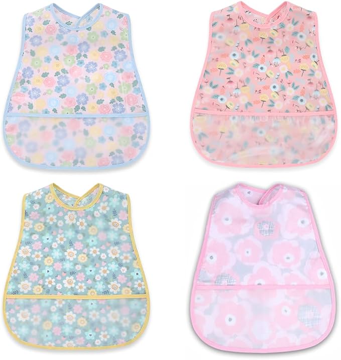 Baby bibs Waterproof Toddler bib by norinori