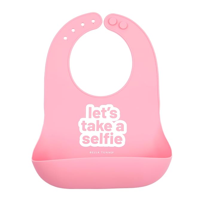 Bella Tunno Baby Bib for Eating, Waterproof Silicone Bib by BellaTunno