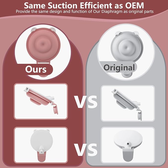Double-Layed Diaphragm Replacement Accessories Only Compatible - Image 5