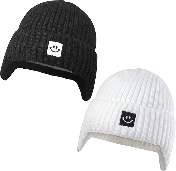MaxNova 2 Pack Baby Beanie Toddler Winter Hat by MaxNova